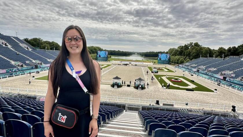 Sally Spickard at Paris Olympics