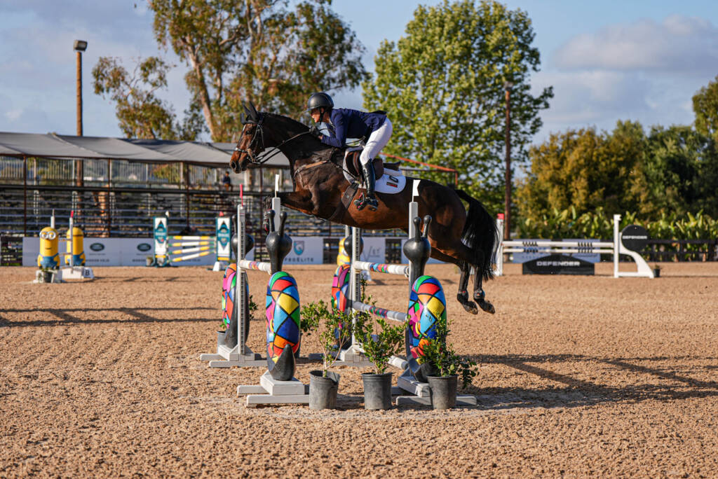 Tamie Smith and Lillet 3, Galway Downs Spring Horse Trials.