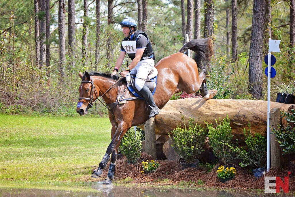 Clayton Fredericks riding