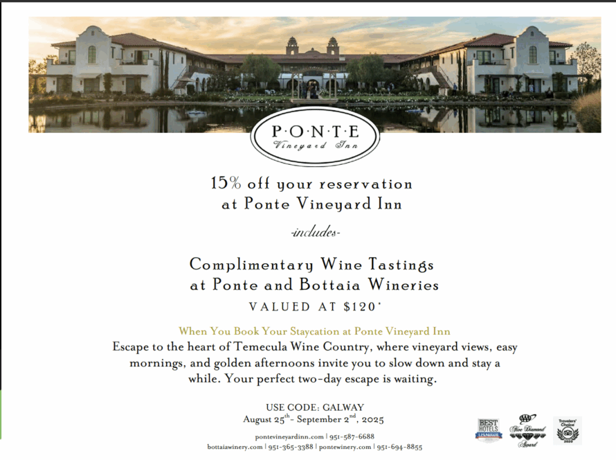 Ponte Vineyard Inn add